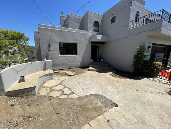 Yard before ShrubHub landscape design