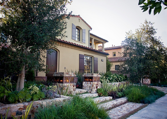 Yard after ShrubHub landscape design transformation