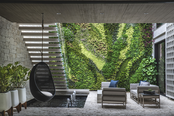 Yard after ShrubHub landscape design transformation