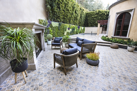 Yard after ShrubHub landscape design transformation