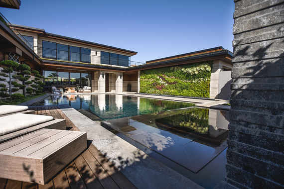 Yard after ShrubHub landscape design transformation