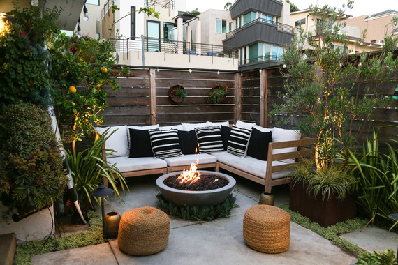 Yard after ShrubHub landscape design transformation