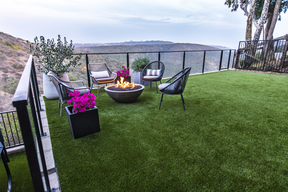 Yard after ShrubHub landscape design transformation